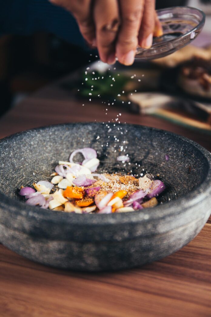 Food in a bowl